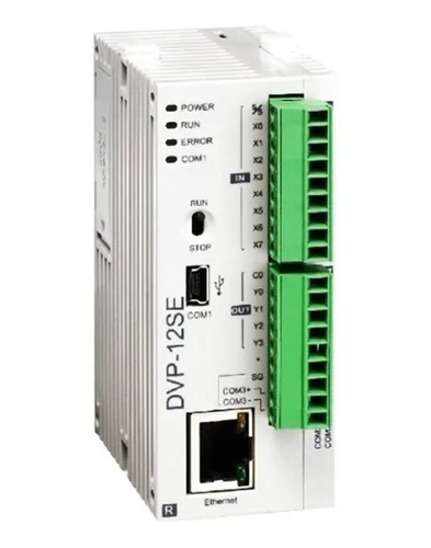 comprar Plc Delta, 8 In, 4 Salidas Transistor, Dvp12se11t Ethernet