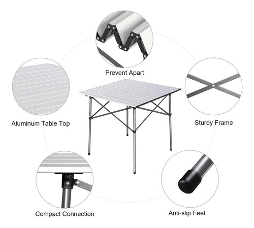 Mesa Plegable Portátil Ligera Mesa Plegable De Mesa