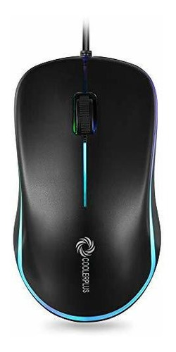 Mouse Coolerplus Raton Optico Cable Usb 3 Boton 1000