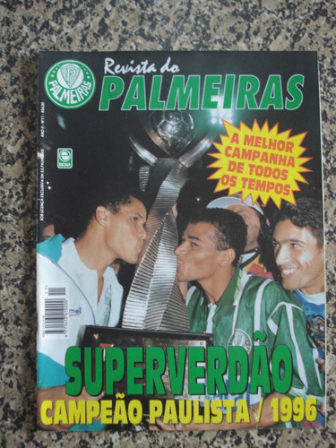 3 Revistas Do Palmeiras Anos 90 Editora Escala