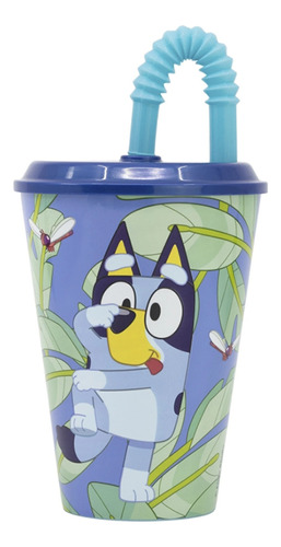 Vaso Con Sorbete Bluey