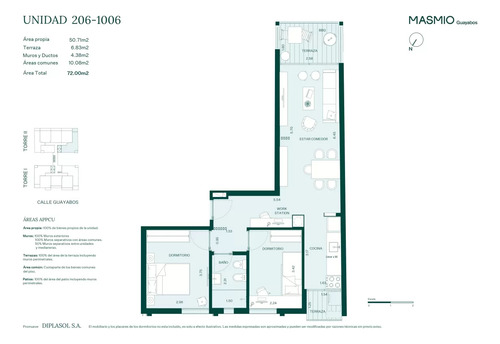 Venta Apartamento 2 Dormitorios En Cordón - Montevideo