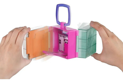 My Mini Mixieqs Playset - Cubo Suporte Para 18 Figuras Dxd59