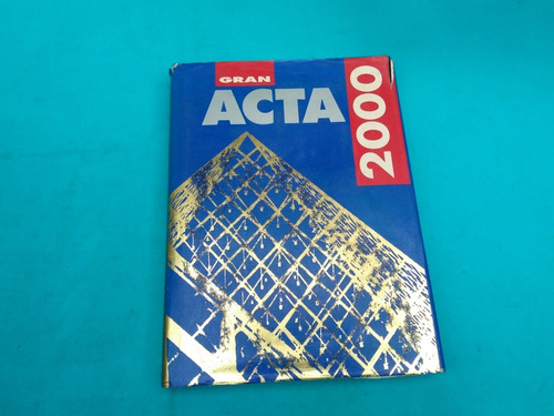 Mercurio Peruano: Libro Filosofia Acta 2000 226p1991 L98