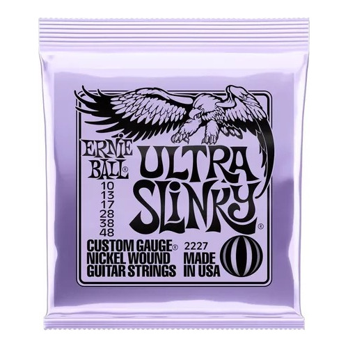 Encordado Electrica Ernie Ball Ultra Slinky 10-48 Cuota