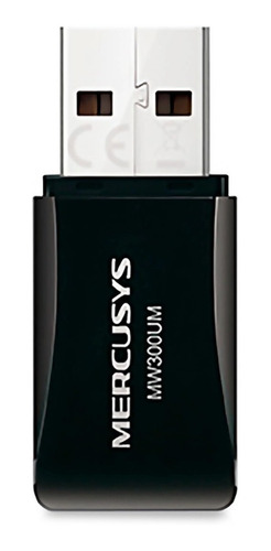 Usb Adaptador Wifi  Mercusys 300 Mbit/s Mw300um By Tecnowow