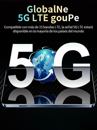 Últimas Ofertas Celular Dual Sim Vove Gt 20 Pro Android 14 Smartphone 7.3 Pulgadas Pantalla Grande Pantalla Ram16+512 Suppora 5g Red Ofertas Teléfono Negro