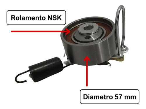 Kit Correia Dentada Honda Civic 1.7 16v 2001 02 03 04 05 06