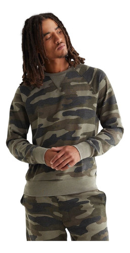 Sudadera Lucky Brand Venice Burnout Camo - Original Y Nueva