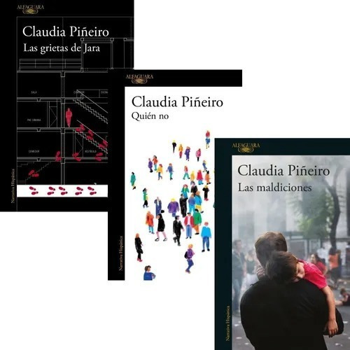 3 Libros Claudia Pieiro Quien Grietas Maldiciones Oiuuuys