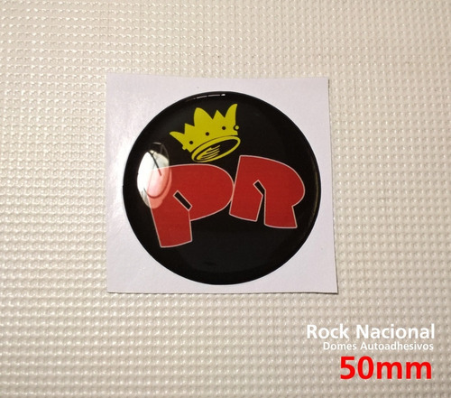 Rock Nacional Sticker Personalizado Resinado Dome
