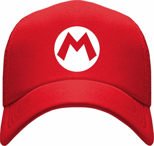 Gorra Disfraz Mario B Halloween