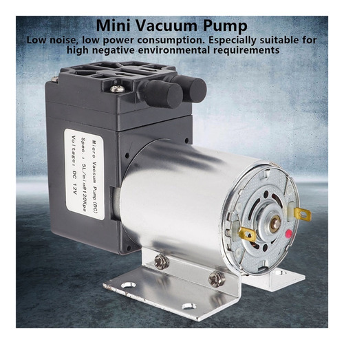 L Bomba De Vacío Dc 12v 120kpa Bomba Succión Presión
