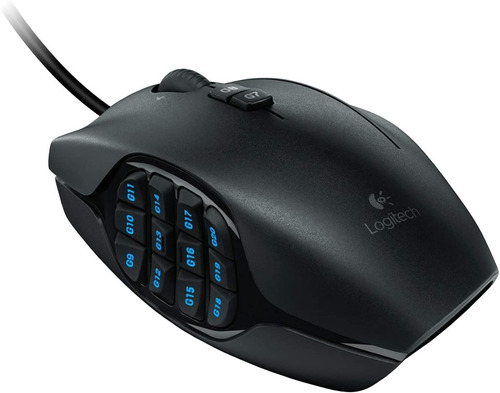 Mouse Gaming G600 Mmo, De Logitech , Negro