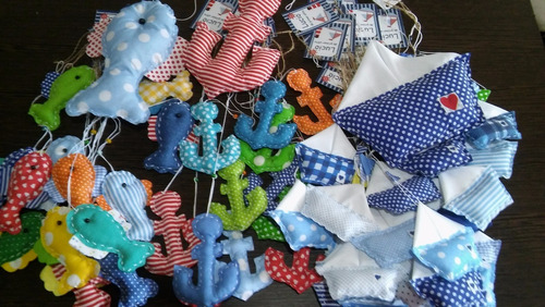 Souvenir Barquito X20 Ancla Pez Avion Velero Bebe Nacimiento