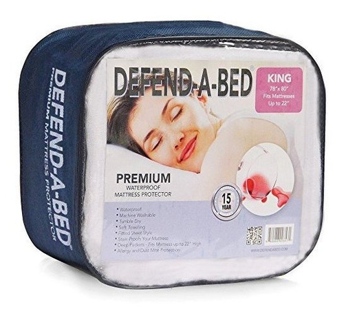 Colchón Impermeable Ajustado De Tela De Rizo Lavable Vibe Pr