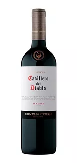 Vino Casillero Del Diablo Malbec X6 Un. De Concha Y Toro