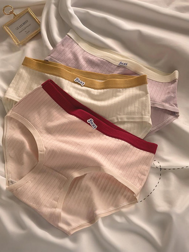Conjunto De Bragas De Algodón Para Mujer 10 Piezas