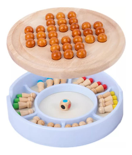 Wooden Memory Chess For Cognitive Development Of Toddlers, M