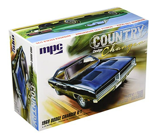  Mpc 1969 Dodge   Country Charger   R - T 1:25 Scale Model K