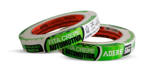 Fita Crepe Automotiva Profissional 18mm X 50m - Adere