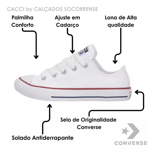 Tênis Converse Chuck Taylor All Star Infantil - Ck0420