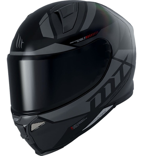 Casco De Moto Mt Helmets Revenge 2 + Mica Oscura De Regalo
