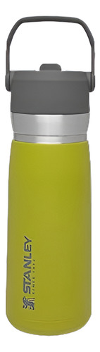 Botella Para Liquido Frio Stanley Con Pajita Verde