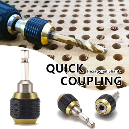 Adaptador De Cambio Rápido De Broca Hexagonal Para Taladros