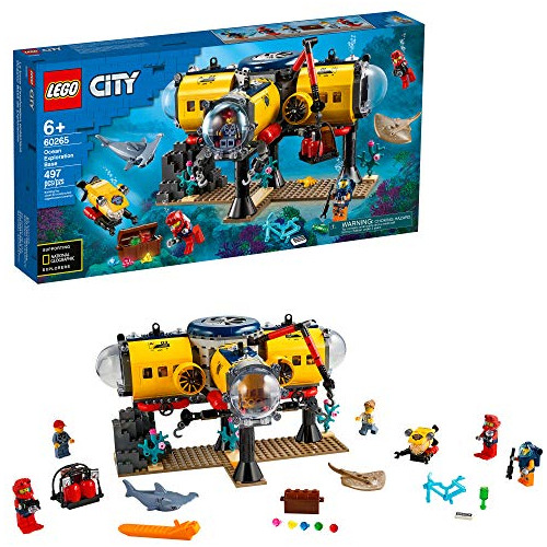 Set De Juego Lego City Ocean Exploration Base 60265