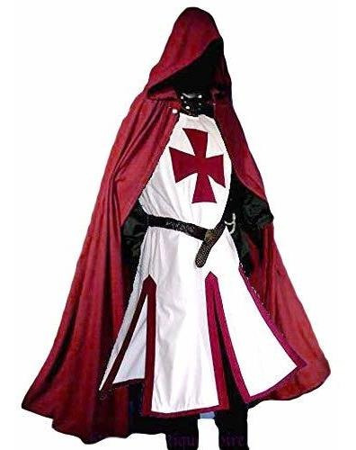 Disfraces Para Hombre Medievales De Los Cruzados Templarios 