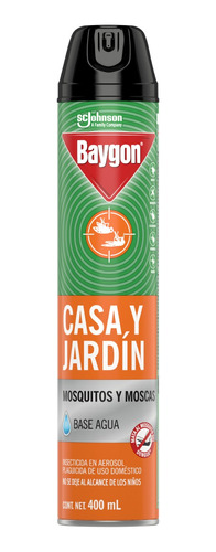 Baygon Insecticida Casa Y Jardin 300cc. Pack 6 Unid.