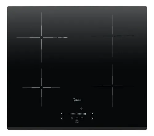 COOKTOP 4 BOCAS DE INDUÇÃO EVEN PRO MIDEA COR PRETO 220V PRETO 220V