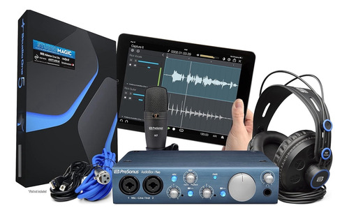 Presonus Audiobox Itwo Usb 2.0 Paquete De Grabación Con Inte