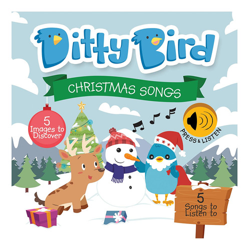 Ditty Bird Jingle Bells Songs Libro | Libro De Canciones De