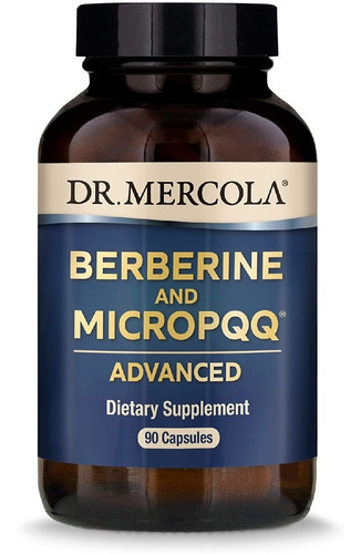 Imagen 1 de 4 de Berberina Y Micropqq Advanced Dr. Mercola 90 Capsulas