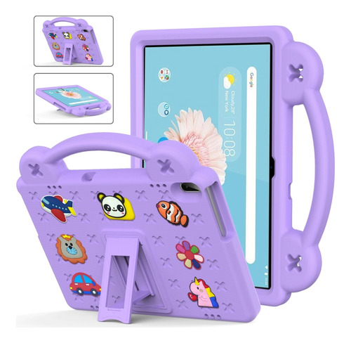 Funda Violeta Claro Para Lenovo Tab M10 X605/x505/tab P10 X