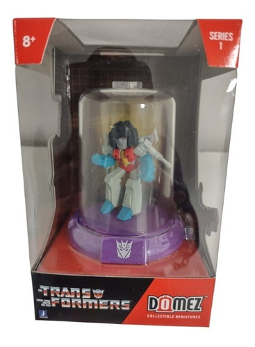 Figura En Cápsula Domez - 5 Cm - Transformers Starscream 592
