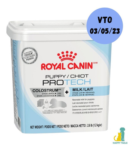 Royal Canin Puppy Protech Leche X 1,2 Kg - Happy Tails