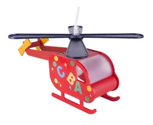 Lámpara Colgante Infantil 85x36 Cm 60 W Helicóptero Tempora