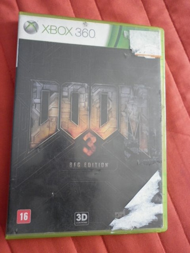 Cambio-vendo Doom 3 Para X-box 360