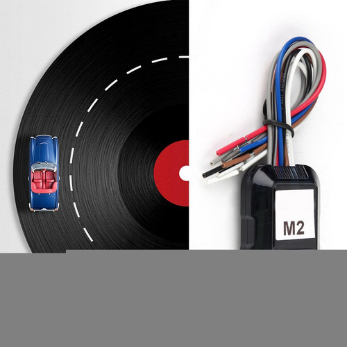 Convertidor De Audio Estéreo P/subwoofer De Auto 2 Canales