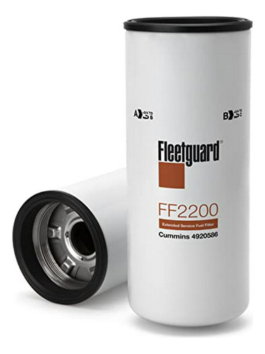Filtro Combustible Fleetguard Ff2200(isx) - Cummins