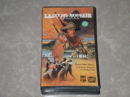 La Ley Del Revolver-gunsmoke Return To Dodge-vhs James Arnes