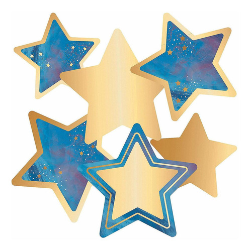 Galaxy Stars Bb Cutouts  36 Piezas  Actividades Educati...