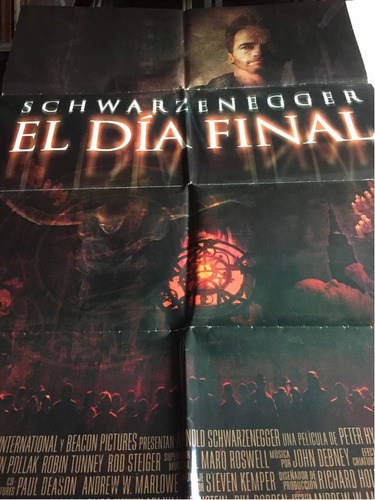 Poster El Dia Final Schwarzenegger  Orig