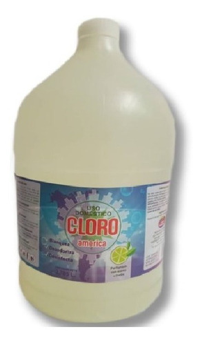 Cloro De Uso Domestico América  Galon 3.8 Lts 