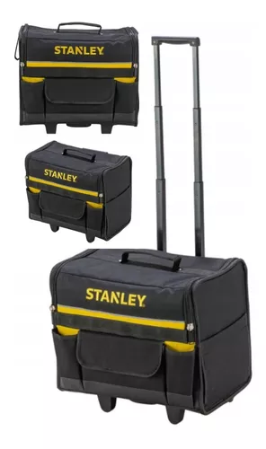 STANLEY 1-97-515 MALETIN P/HERRAMIENTAS CON RUEDAS Y MANGO TELESCOPICO  46X33X45CM 20KG - Tool Solutions