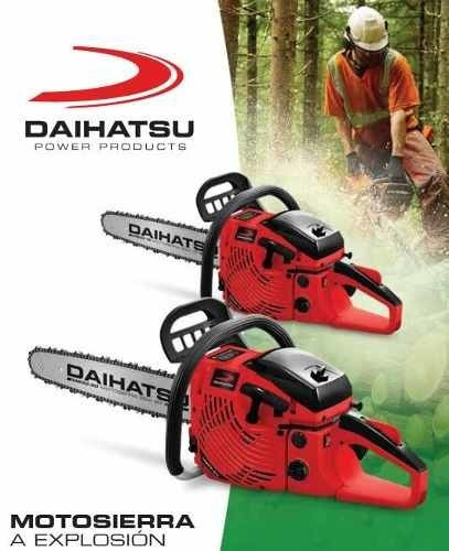 Imagen 2 de 2 de Motosierra a nafta Daihatsu 45cc MS45-18-Pro 2.4hp