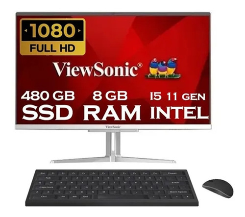 Pc All In One Viewsonic 27  480gb 8gb Intel I5 Full Hd Pcreg